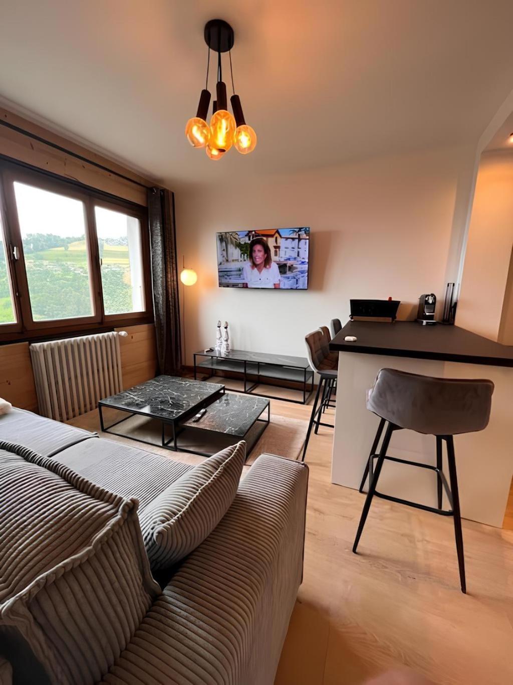 Vue Mont Blanc, Ski Et Village 꽁블루 외부 사진