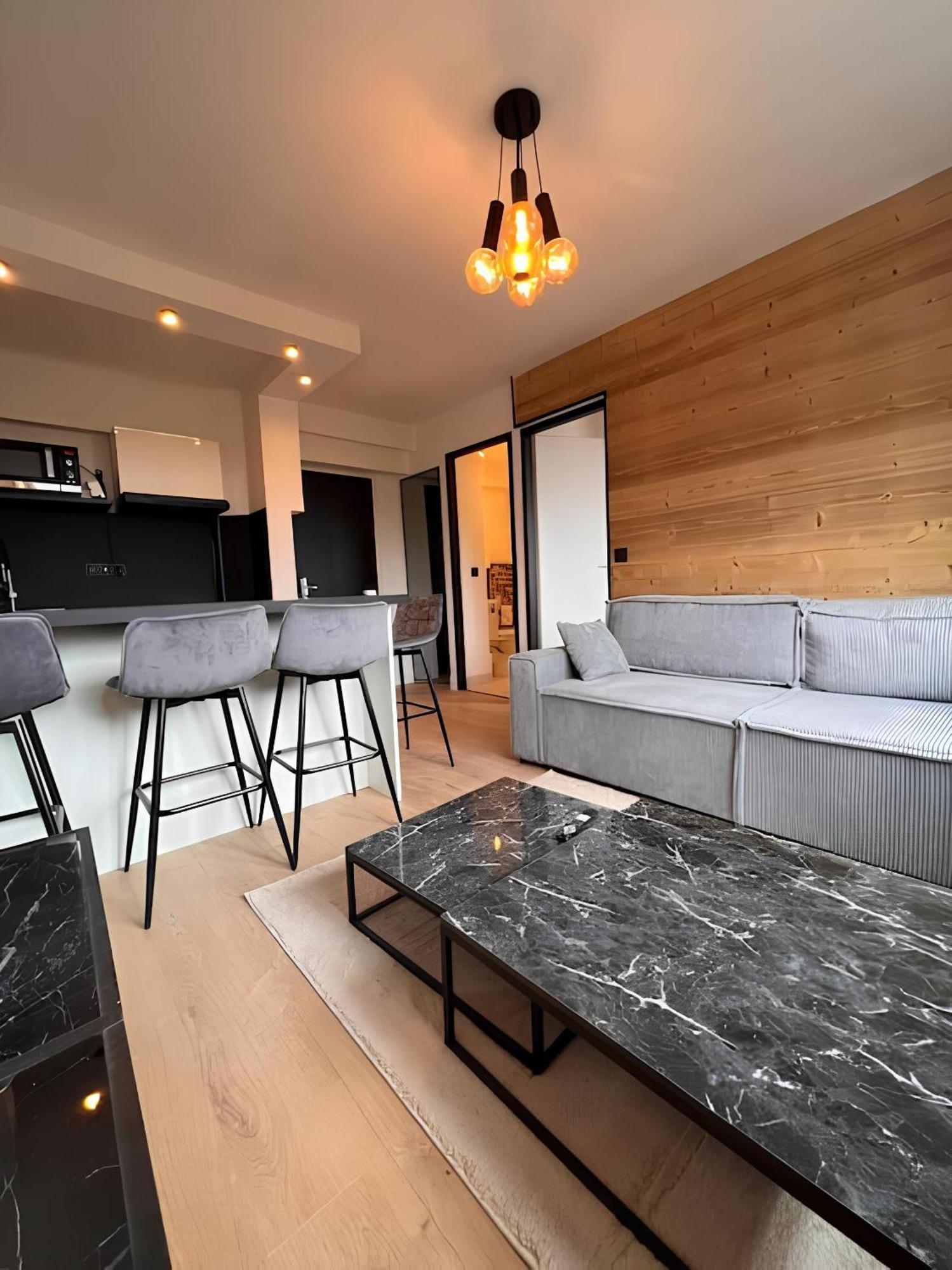 Vue Mont Blanc, Ski Et Village 꽁블루 외부 사진